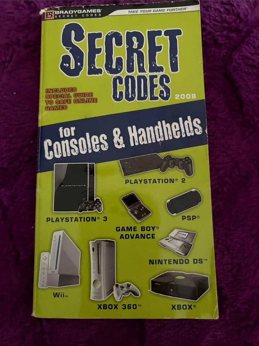 Secret Codes for Consoles & Handhelds - Lime Green